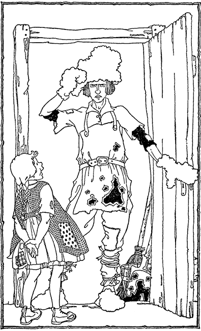 Popcorn garmets illustration