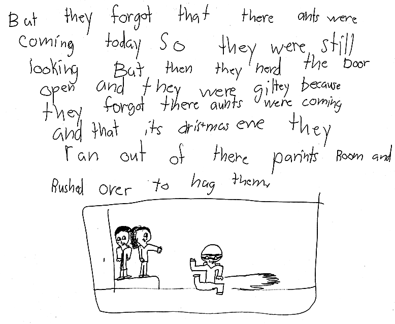 From the boy's point of view