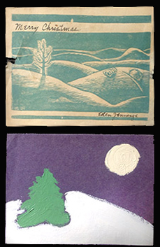 Snowy scenes by Ellen and Susan Jennings