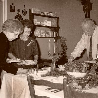 Ann, Grandma, and Pop