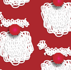 Origami paper print