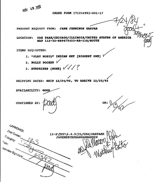 Fax from Santa, page 2