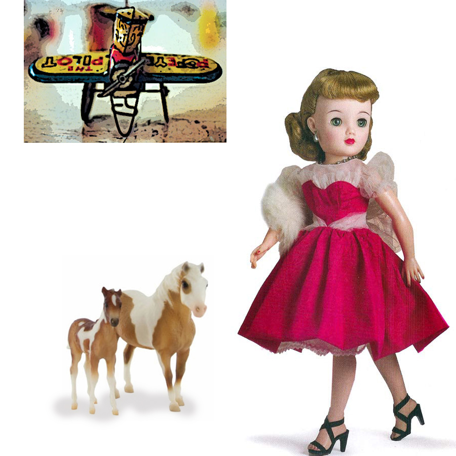 Popeye, Misty, and Miss Revlon