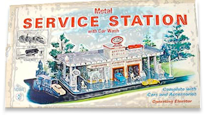service station