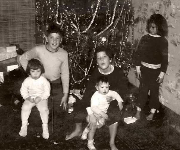 Molly, Michael, Susan holding Beth, and me