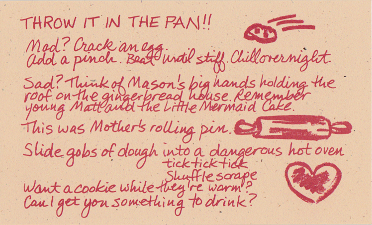THROW IT IN THE PAN!! Baking violence