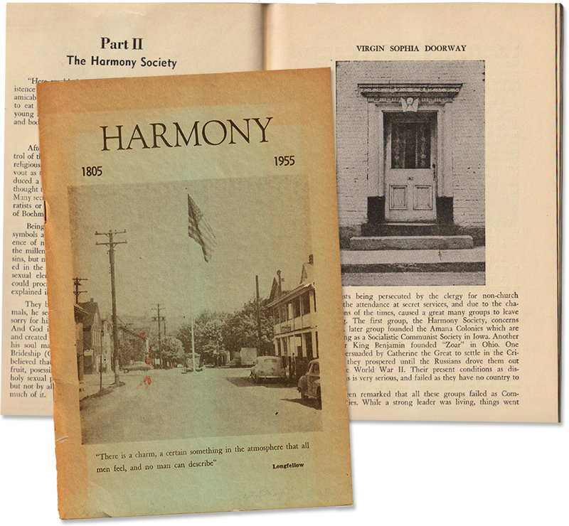 Harmony 1805 - 1955 booklet
