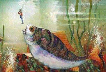 Example of many book illustrations of the Steadfast Tin Soldier