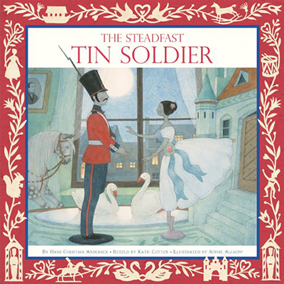 Example of many book illustrations of the Steadfast Tin Soldier