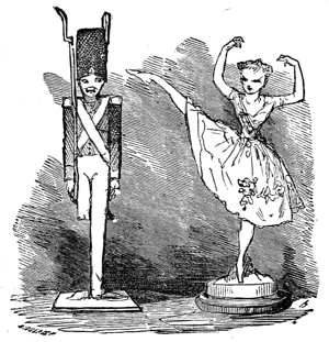 Example of many book illustrations of the Steadfast Tin Soldier