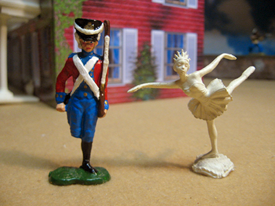 Example of many book illustrations of the Steadfast Tin Soldier