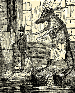 Example of many book illustrations of the Steadfast Tin Soldier