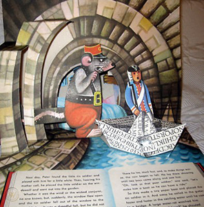 Example of many book illustrations of the Steadfast Tin Soldier