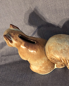 Squirrel bank by Ellen Jennings