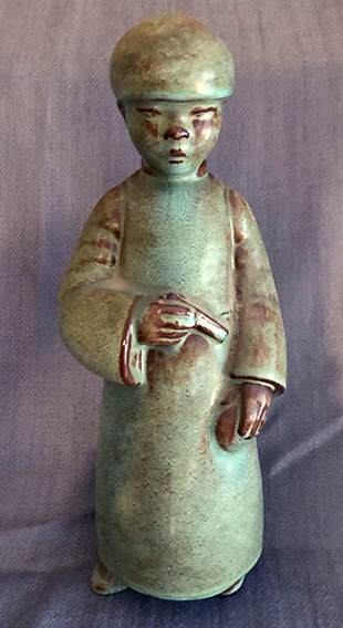 Chinese boy by Ellen Jennings