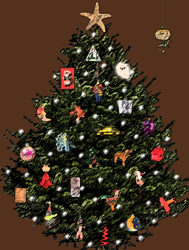 Main calendar image with filter