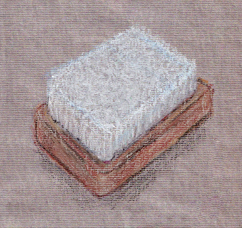 Illustration of felting brush