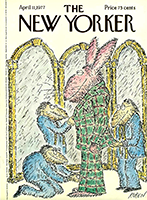 Historic The New Yorker magazine cover