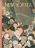 Historic The New Yorker magazine cover