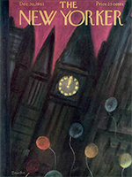 Historic The New Yorker magazine cover