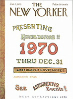 Historic The New Yorker magazine cover