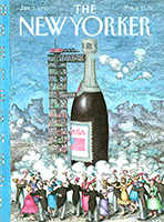 Historic The New Yorker magazine cover