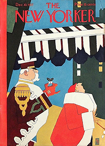 Historic The New Yorker magazine cover