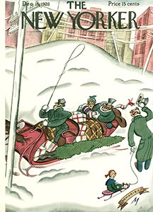 Historic The New Yorker magazine cover