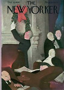 Historic The New Yorker magazine cover