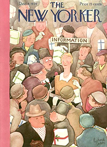 Historic The New Yorker magazine cover