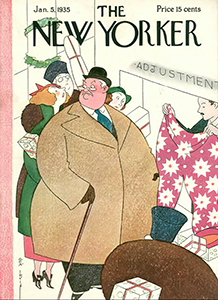 Historic The New Yorker magazine cover