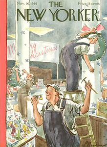 Historic The New Yorker magazine cover