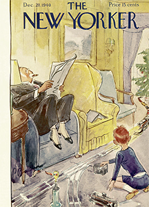 Historic The New Yorker magazine cover
