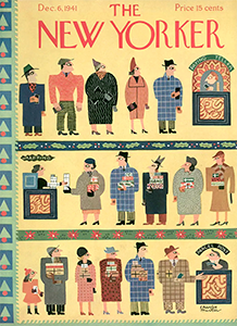 Historic The New Yorker magazine cover