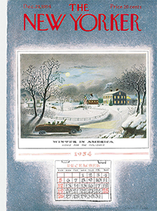 Historic The New Yorker magazine cover