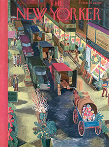 Historic The New Yorker magazine cover
