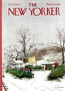 Historic The New Yorker magazine cover