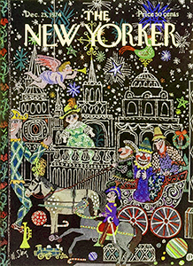 Historic The New Yorker magazine cover