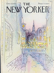 Historic The New Yorker magazine cover