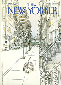 Historic The New Yorker magazine cover
