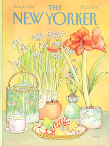 Historic The New Yorker magazine cover