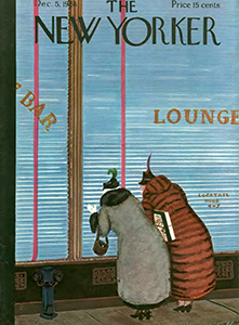 Historic The New Yorker magazine cover