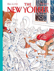 Historic The New Yorker magazine cover