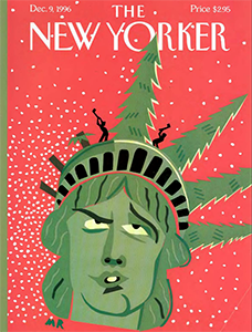 Historic The New Yorker magazine cover