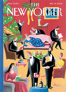Historic The New Yorker magazine cover