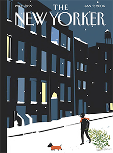 Historic The New Yorker magazine cover