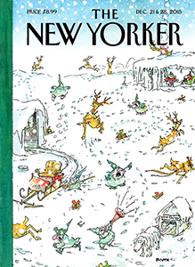 Historic The New Yorker magazine cover