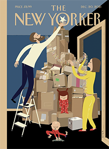 Historic The New Yorker magazine cover