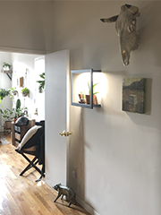 interior of Brooklyn apartment