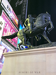 rumors of war in time square